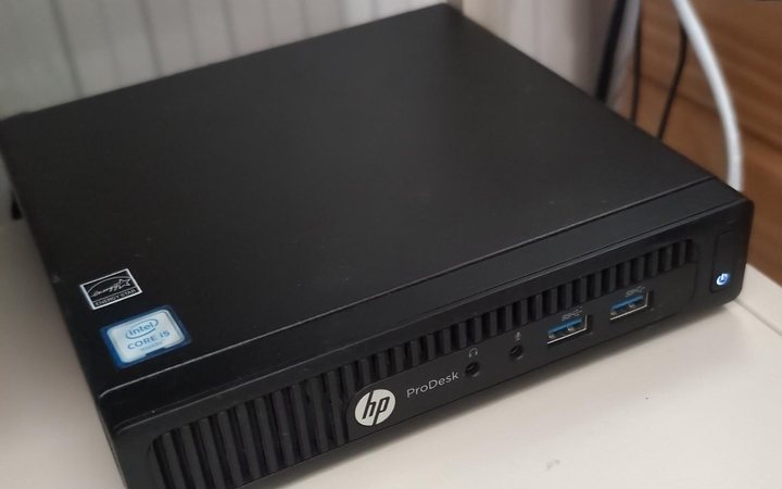 Photograph published with: My homelab journey has started
